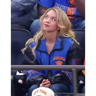 Sydney Sweeney 2026 Knicks Finals Zipper Jacket