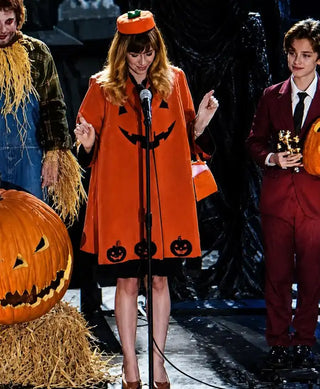 The Curse Of Bridge Hollow Mayor  Buttoned Closure Tammy Coat For Women