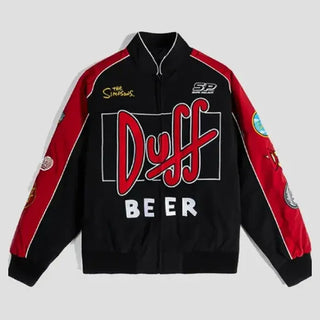The Simpsons x Shoe Palace Duff Man Racing Jacket