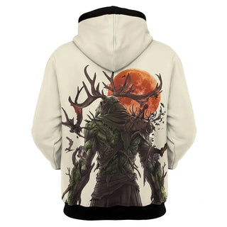 The Witcher Geralt Of Rivia Monster Hunter Hoodie