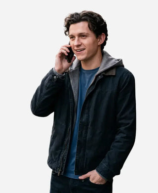Tom Holland Brand New Day Navy Jacket