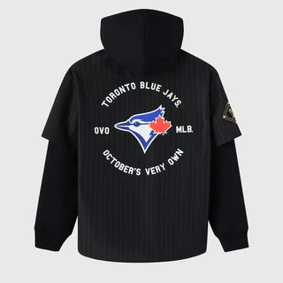 Toronto Blue Jays OVO x MLB Button Black Hoodie