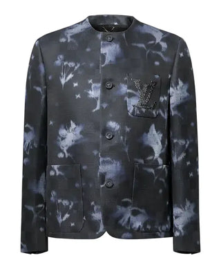 Travis Kelce Louis Vuitton Embellished Collarless Jacket