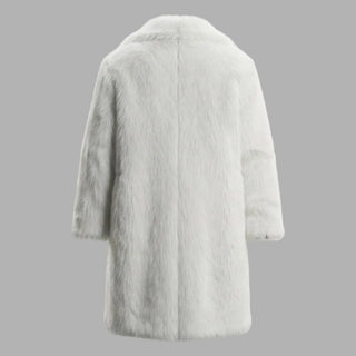 Trick Williams x Tyrese Haliburton Fanatics White Fest Fur Coat 