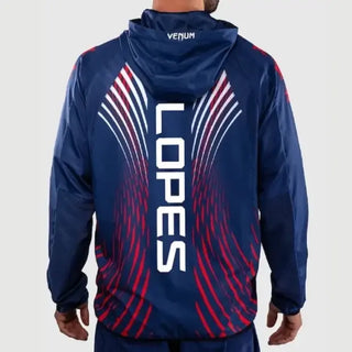 UFC Freedom 250 Venum Blue Full-Zipper Hoodie