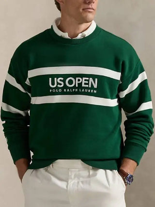 US Open 2025 Vintage Fit Green Sweatshirt