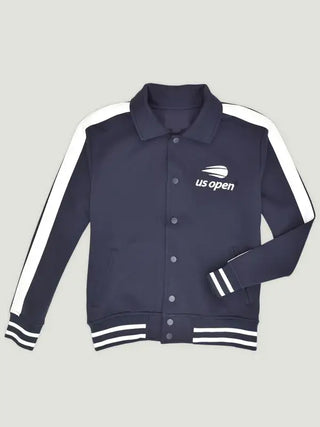 US Open 2026 Blue Varsity Jacket