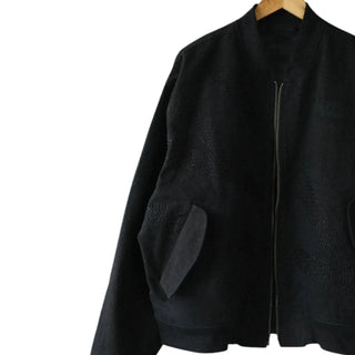 Umbro × Pikol 1990s Black Bomber Jacket For Men & Women