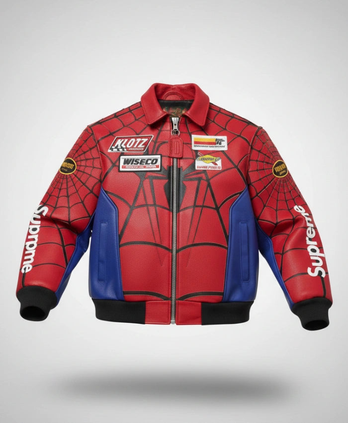 Vanson X Supreme Spider Man Jacket Supreme Spider Man Jacket The vanson-x-supreme-spider-man-jacket-supreme-spider-man-jacket-the