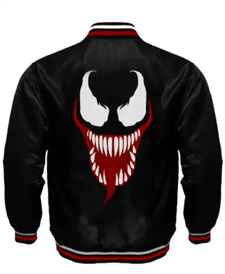 Venom Black Varsity Black Jacket