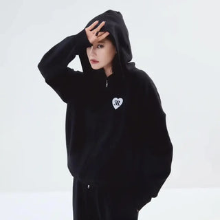 Verdy x ER Black Zip-up Hoodie