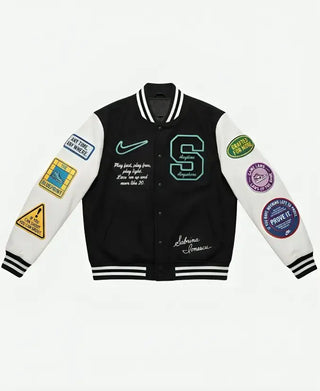 WNBA Sabrina NY Liberty Nike Varsity Jacket For Men & Women