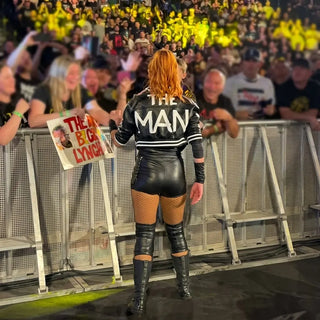 WWE Becky Lynch MITB 2026 Black Leather Jacket