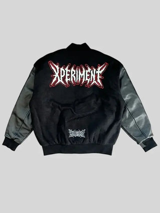 WWE x Ken Carson Black Varsity Jacket