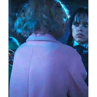 Wednesday Emma Myers Coat 