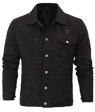 The Yellowstone Rip wheeler Black Jacket