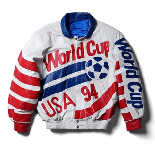 World Cup 94 Jeff Hamilton USA Leather Jacket