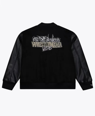 WrestleMania 42 Mitchell & Ness Black bomber Jacket