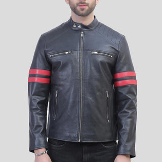 hunter leather jacket