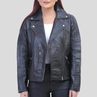 women black jacket