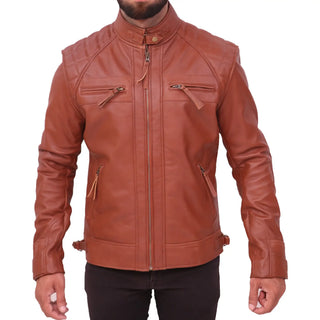 mens leather jacket