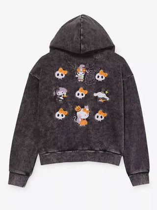 Halloween Hello Kitty and Friends Grey Hooded Jacket