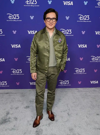 Ke Huy Quan D23 Fan Event Satin Jacket