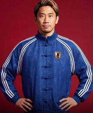 Japan Football x Bape Chinese Jacket