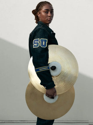 Gap x Southern University Custom Denim Jacket