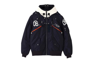 RADIO EVA x AVIREX MA-1 Navy jacket For Men & Women