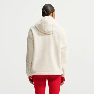 NikeSKIMS Sherpa Oversized Full-Zip Hooded Jacket