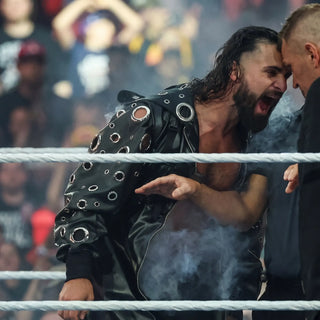 Seth Rollins WrestleMania 42 Black Leather Coat