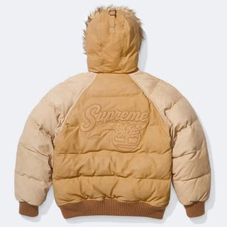 Supreme x Timberland Suede Puffer Jacket