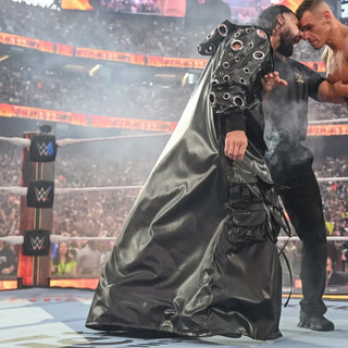 Seth Rollins WrestleMania 42 Black Leather Coat