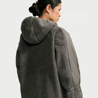NikeSKIMS Sherpa Oversized Full-Zip Hooded Jacket