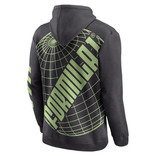 F1 Globe Print Hoodie
