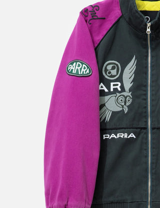 BY PARRA Owls Meet Rat Racing Jacket