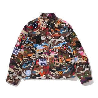 Hybrid Camo Multi Badge Jacket