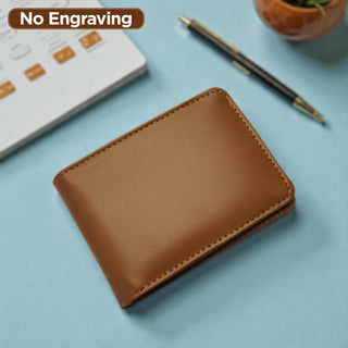 Personalized Photo Men's Leather Wallet