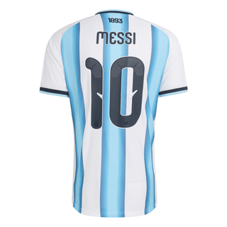 Argentina Messi Authentic Home  Jersey Pullover 