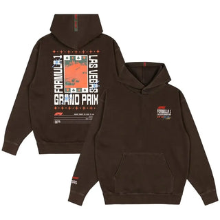 Las Vegas Grand Prix 2026 Brown Varsity Jacket For Men & Women