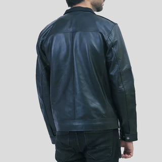 cafe racer black jacket