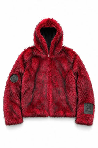 neptun x sonic  Knuckles Fluffy Jacket For Women