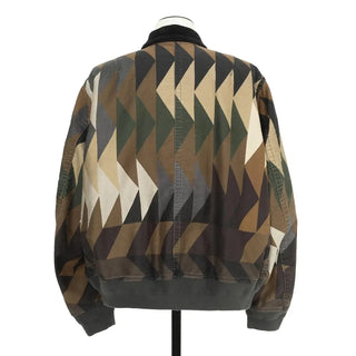 sacai x A.P.C. Quilts Zipper Blouson Jacket