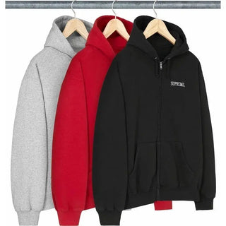 Supreme Blessed Appliqué Zip Up Hoodie