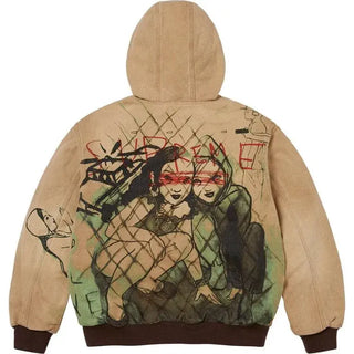 Supreme/Rita Ackermann Hooded Work Jacket