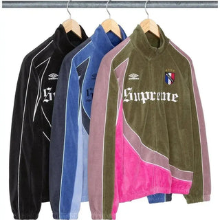 Supreme x Umbro Velour Track Jacket