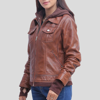 brown jacket women