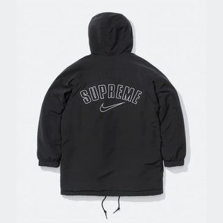 Supreme x Nike Fur Black Reversible Parka Jacket