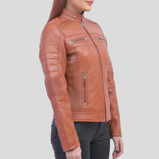 womens leather biker jackets